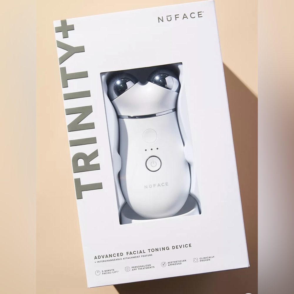 NuFACE Trinity+ Advanced Facial Toning Device - White Trinity Plus